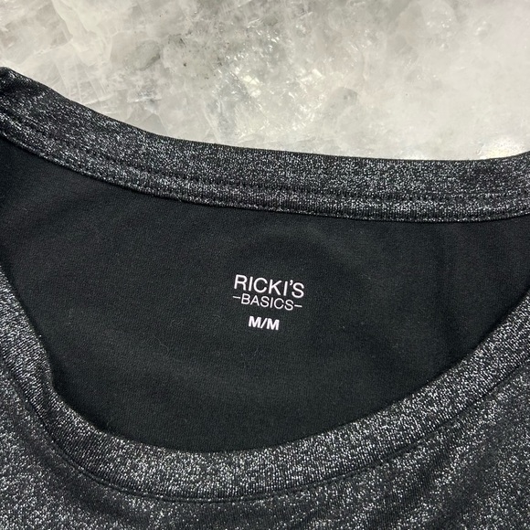 RICKIS, Scoop Neck, Tank Top, Shimmery, Size Medium, A Line - Picture 3 of 5